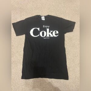 Enjoy Coke Black Graphic Tee - Women's Short Sleeve